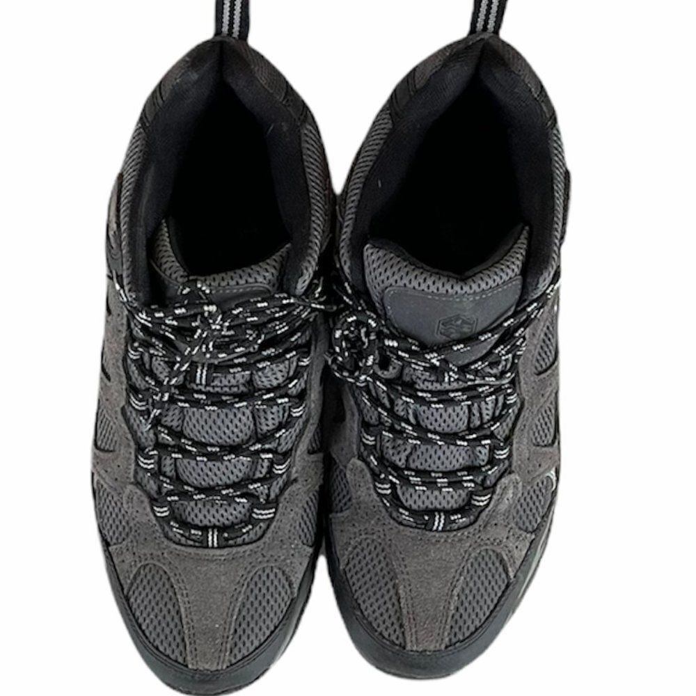 Men Gray Pull On Comfort Sneaker Size-9